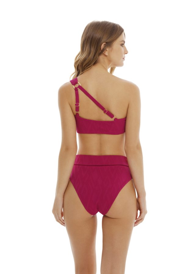 MY TREASURES ONE SHOULDER CUT OUT BIKINI - Image 2