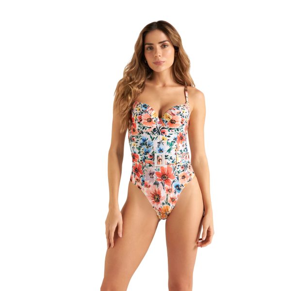 One Piece Belted Latin Fit