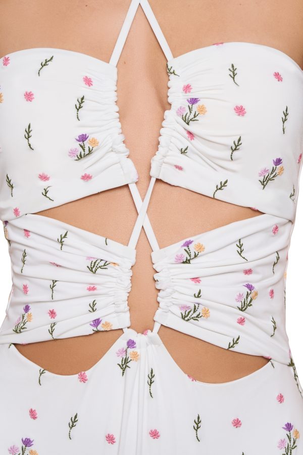 Halter Lace Up One Piece - Image 2