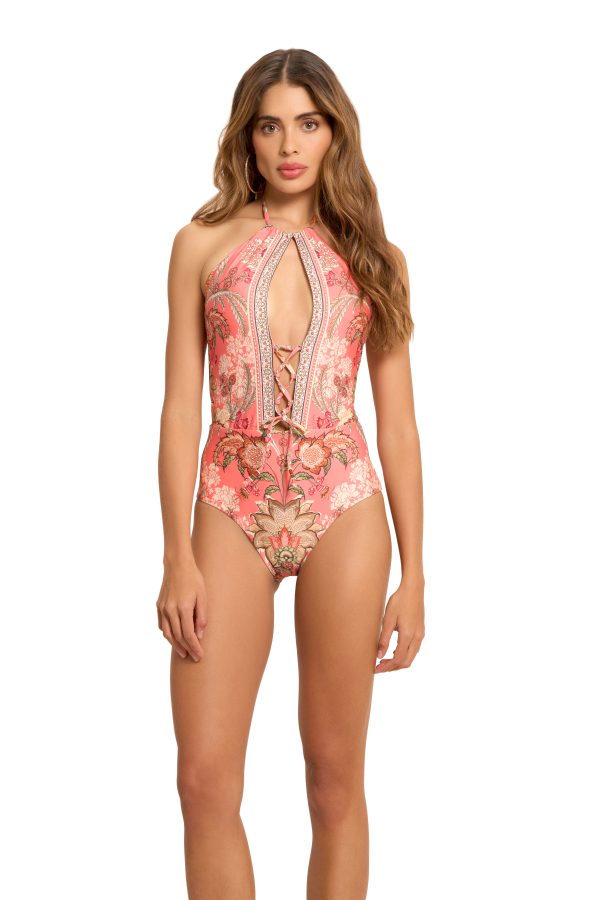 High Neck One Piece